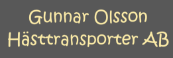 Gunnar Olsson Hästtransporter AB
